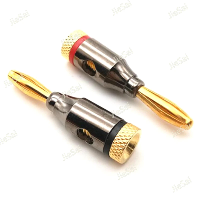 

2 шт., штекеры для колонок, 4 мм