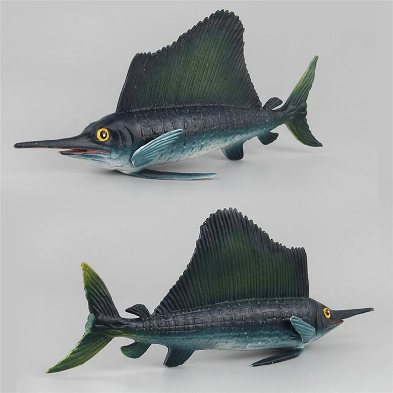 Моделирование морской жизни морей угря Дун Sailfish Твердые Подводные Животные