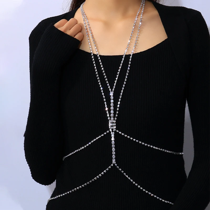 

Женское многослойное нижнее белье Stonefans, украшение на грудь, украшение для индийского пляжа