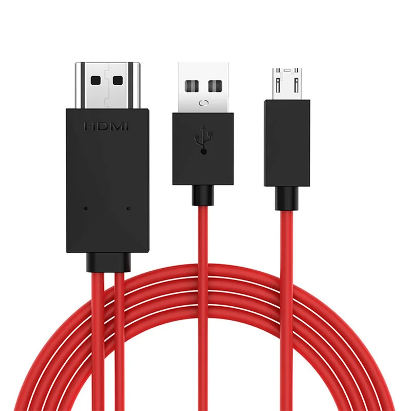 1 шт. MHL к HDMI адаптер 1080P MHL Micro USB к hdmi-кабель, адаптер Full HD 1080P ТВ конвертер 11PIN для samsung Galaxy телефонов