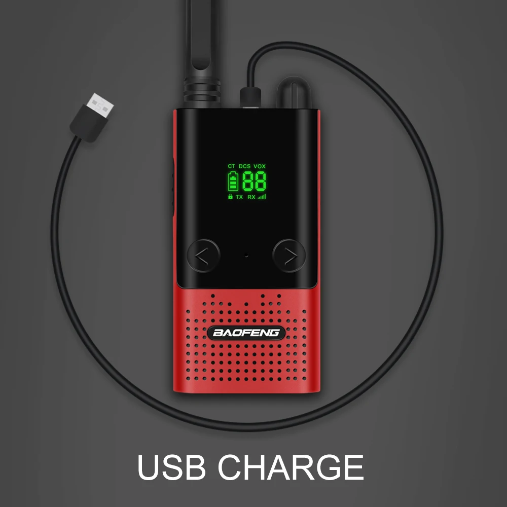 Рация Baofeng BF-T9 5 Вт 400-470 МГц 10 км CB Ham морская рация для охоты FM-трансивер | Мобильные