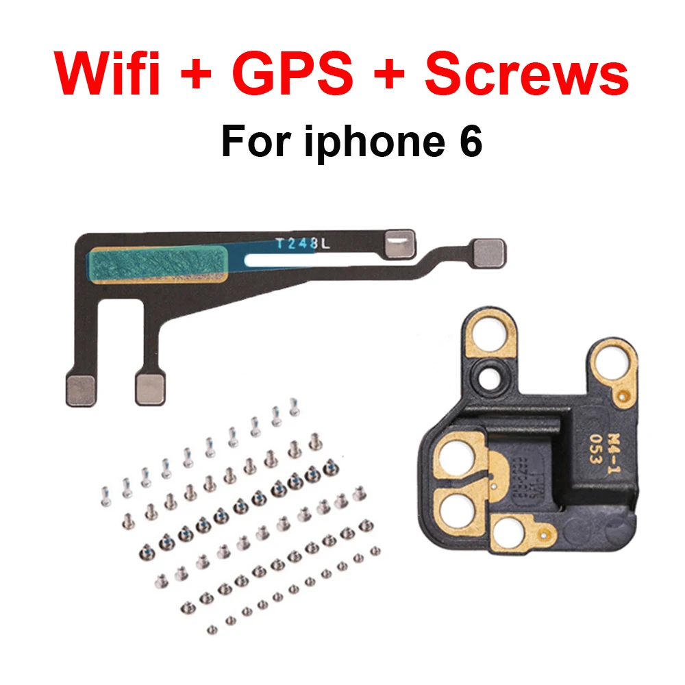 Wifi Flex + GPS Полный Винт для iPhone 6 6S 4 7 'ɶ splus5.5&quot крышка антенна сетевой сигнал