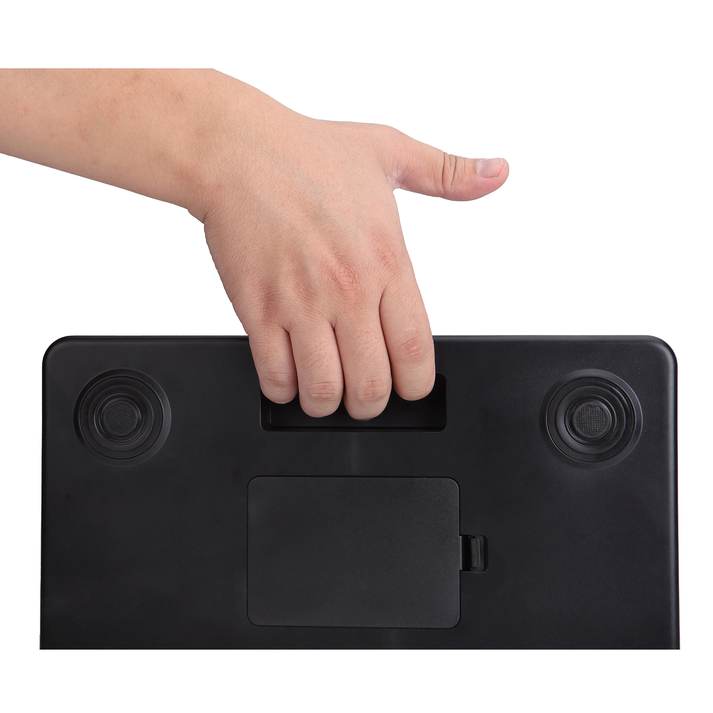 B&aacute;scula electr&oacute;nica port&aacute;til de acero inoxidable, balanza de suelo con pantalla LCD, 180kg-5