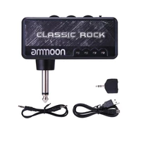 Ammoon Tragbare Elektrische Gitarre Verst  rker Gitarre Kopfh  rer Verst  rker Mini Kopfh  rer Amp Gebaut-in Verzerrung gitarre zubeh  r