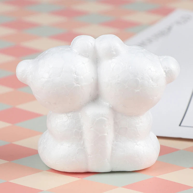 1 шт. моделирование из пенополистирола медведь белые шары для поделок для DIY Рождественские украшения подарки