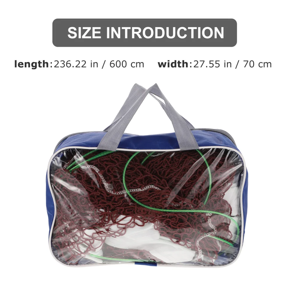

Outdoor Beach Portable Badminton Net Compact Lightweight Badminton Net
