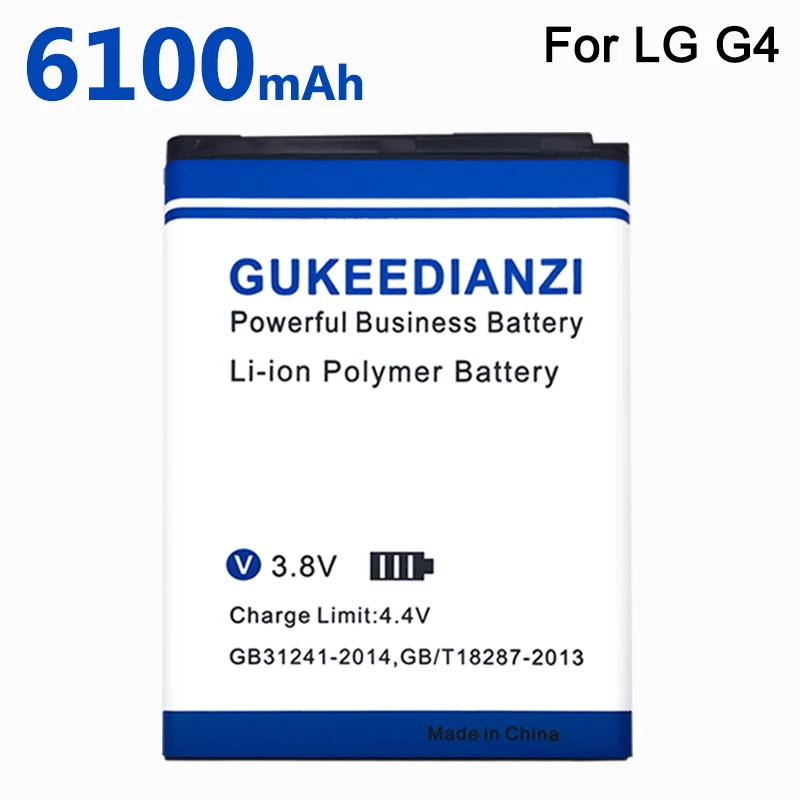 6100 мА/ч, BL-51YF/BL-51YH Батарея для LG G4 H815 H818 H819 VS999 F500 F500S F500K F500L H811 V32