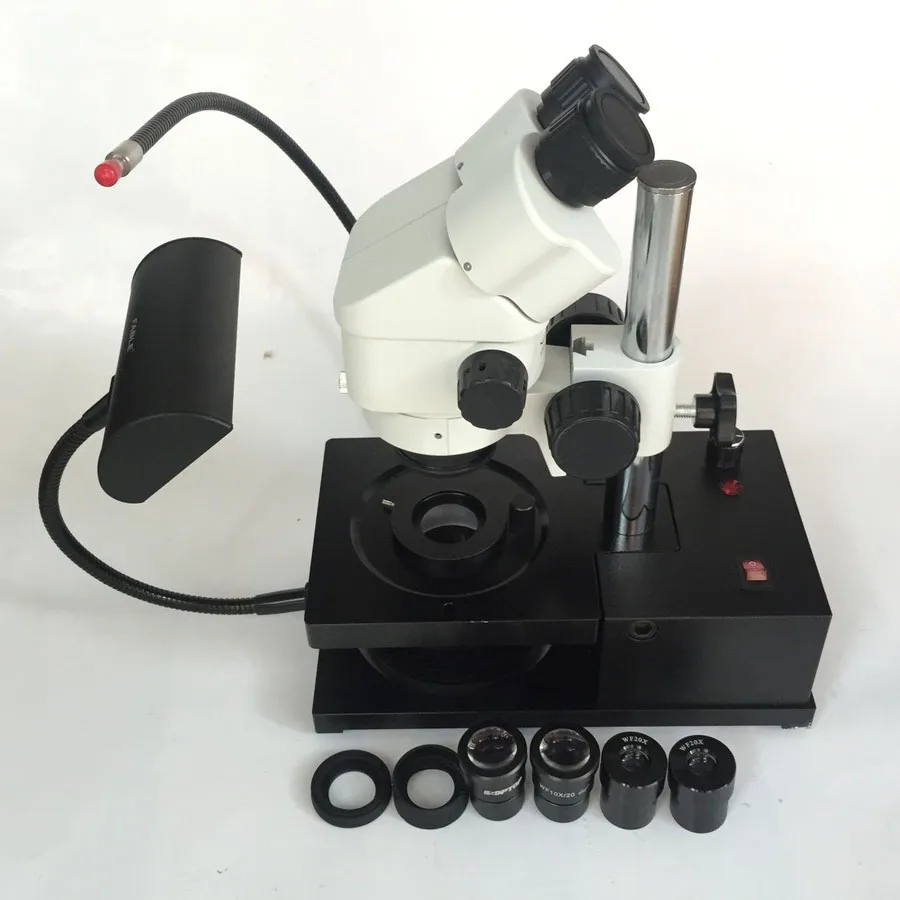 ЮВЕЛИРНЫЕ ИНСТРУМЕНТЫ драгоценный камень микроскоп инспекционный 7X 45X (90X)