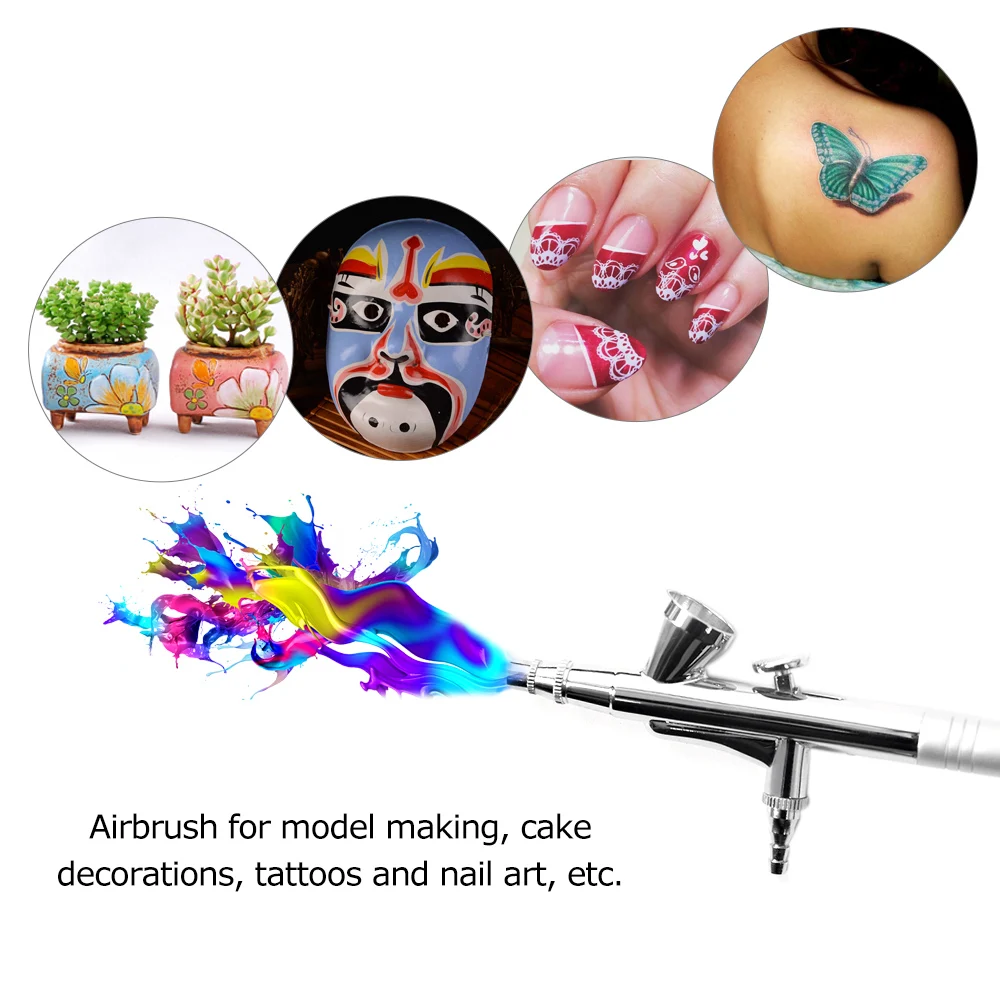 Аэрограф портативный мини воздушный компрессор комплект для художественной