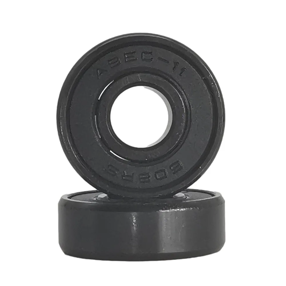 

8 Skateboard Longboard Bearings ABEC 11 RED SHIELD BLACK APEC-11 608RS 1pcs Chrome Steel Skateboard Bearing