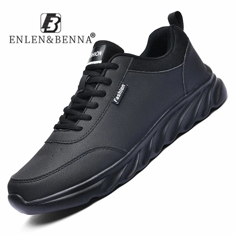 2021 мужская повседневная обувь кроссовки кожаные Водонепроницаемый зимние для