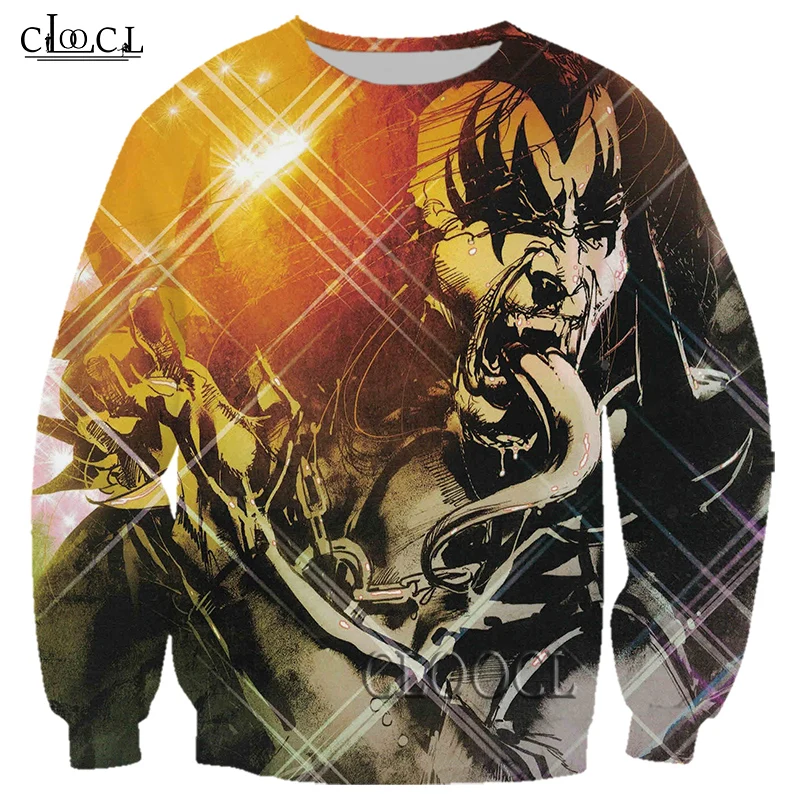 HX новейшая Популярная рок металлическая группа Kiss модная мужская и женская