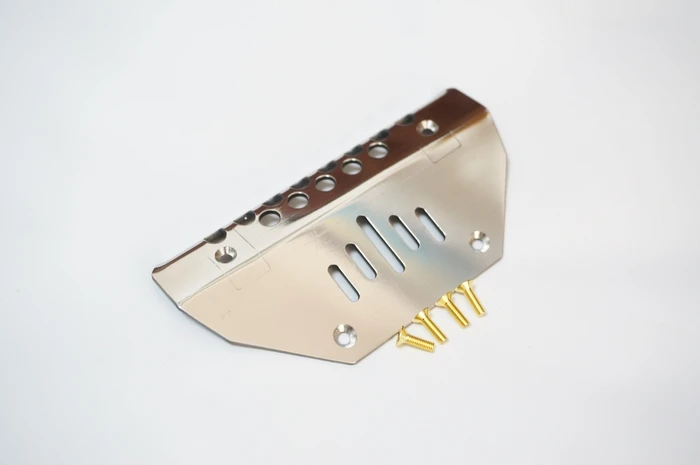 Комплект переднего бампера из нержавеющей стали + защита оси для 1/10 TRAXXAS TRX4 82096 4