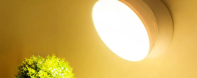 Onefire Night Light Туалет / WC светодиодные датчики движения Лампа с датчиком движения с батарейным питанием Переключатель освещения шкафа / шкафа