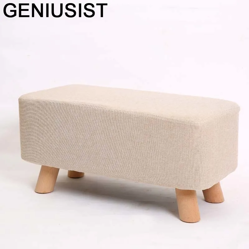 

Tabure Storage Pouffe Penteadeira Camarim Kid Furniture Small Chair Tabouret Taburete Change Shoes Poef Ottoman Foot Stool