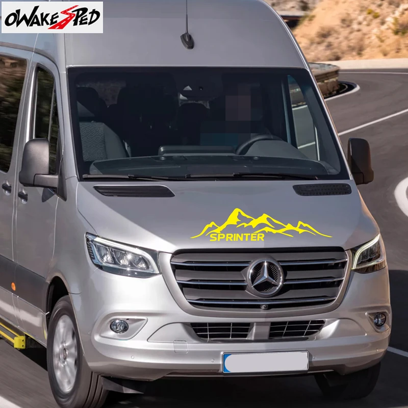 Декоративные наклейки на капот автомобиля полосы капота виниловые горный стиль