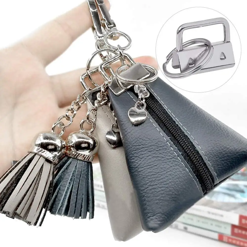 Key Fob Hardware with Rings Sets Perfect for Bag Wristlets Fabric/Ribbon/Webbing/Embossed and Other Hand Craft Sewing | Дом и сад