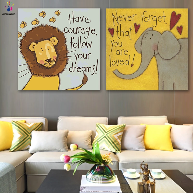 DIY картинки для раскраски по номерам с цветами хип хоп обезьяна коала картина