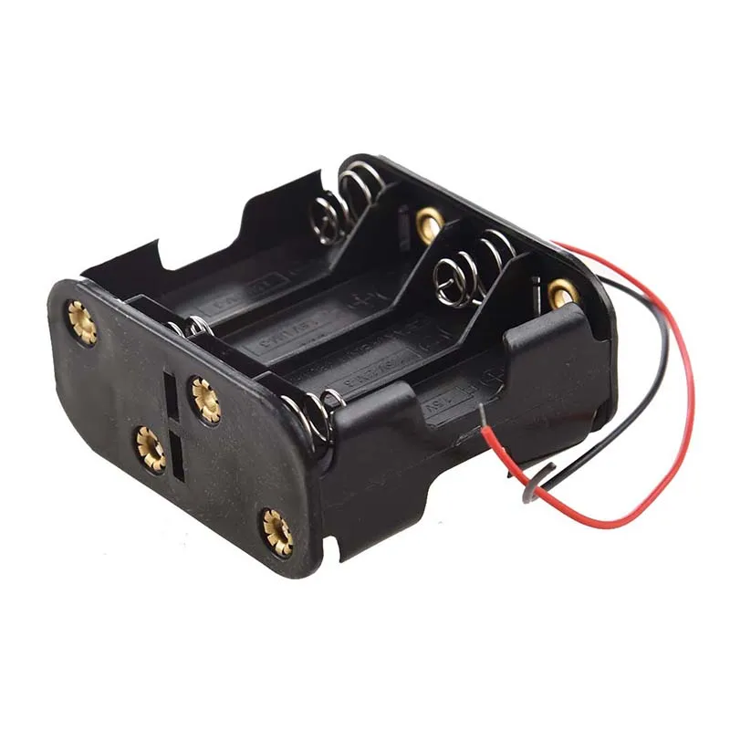 8 шт. Aa клетки Батарея (12v) Клип держатель коробка чехол черного цвета | Аксессуары