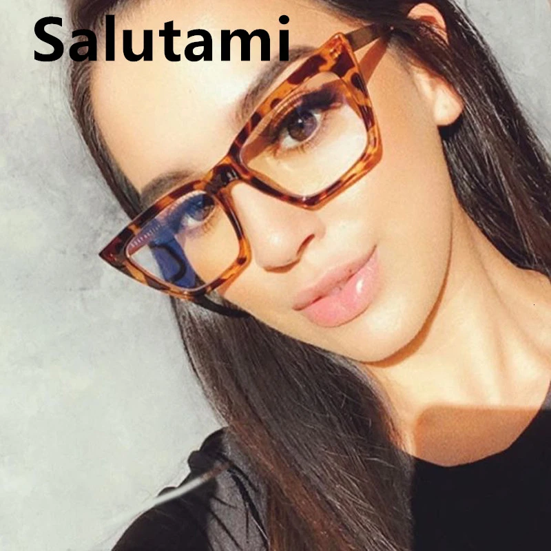 

Винтажные Квадратные прозрачные очки TR90 для женщин 2020, новые модные брендовые Компьютерные очки для близорукости, мужские прозрачные очки ...