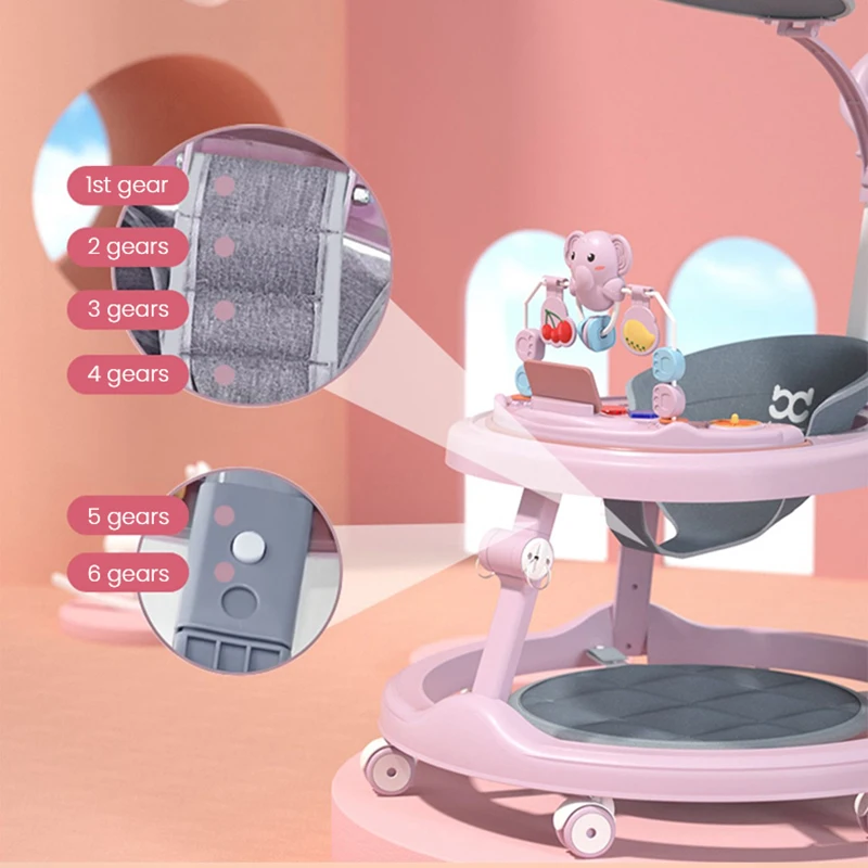 Ходунки для малышей детские Обучающие ходить многофункциональные с