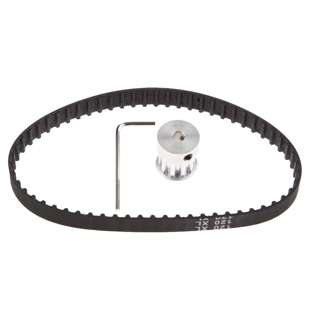 

120 XL Timing Belt 10 Teeth 5mm Synchronous Pulley Wheel for CNC Lathe