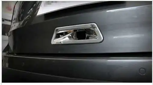 Стайлинг автомобиля HOTTOP задняя крышка двери хромированная отделка для Ford Explorer 2013