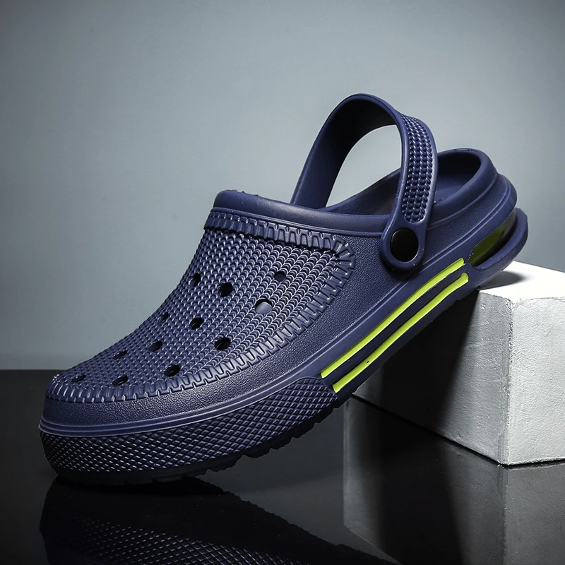 Мужские шлепанцы Пляжные Летняя уличная садовая обувь Zapatillas Hombre сандалии для
