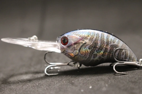 HC733X459 wLure 11g 8.5cm Deep Water Real Skin Painting Tight Floating Crankbait Cutting Blade Treble Hooks Fishing Lures HC733 - Цвет: HC733X459