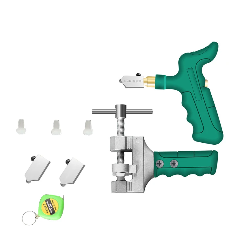 Professional Glass Cutter Set High-Strength Glass Cutter Tile Handheld Home Portable Tile Cutter Diamond Cutting Hand Tools