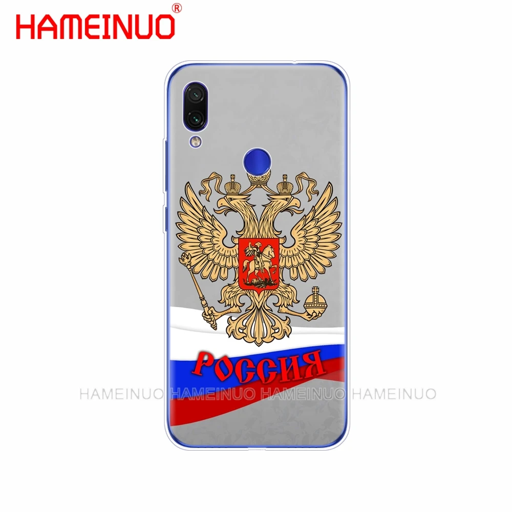 Силиконовый чехол для телефона xiaomi mi 9 SE 9t PRO CC9 A3 Lite redmi NOET 7 7S 7A go k20 pro y3 с российским