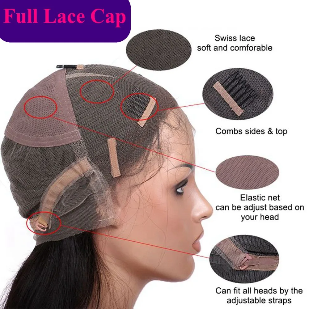 

Loose Curly Burgundy 180Density Human Hair Lace Front Wigs for Women Malaysia Remy Human Hair Full Lace Wigs with Baby Hair