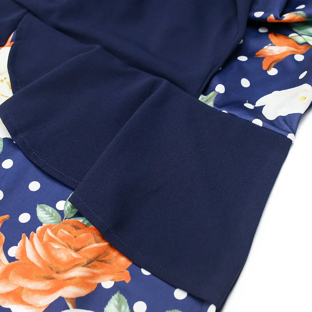 

Women Summer Dress Sexy Bodycon Dress 2021 V Neck Long Sleeve Blue Plus Size Elegant Prom Wedding Evening Party Dress 3XL