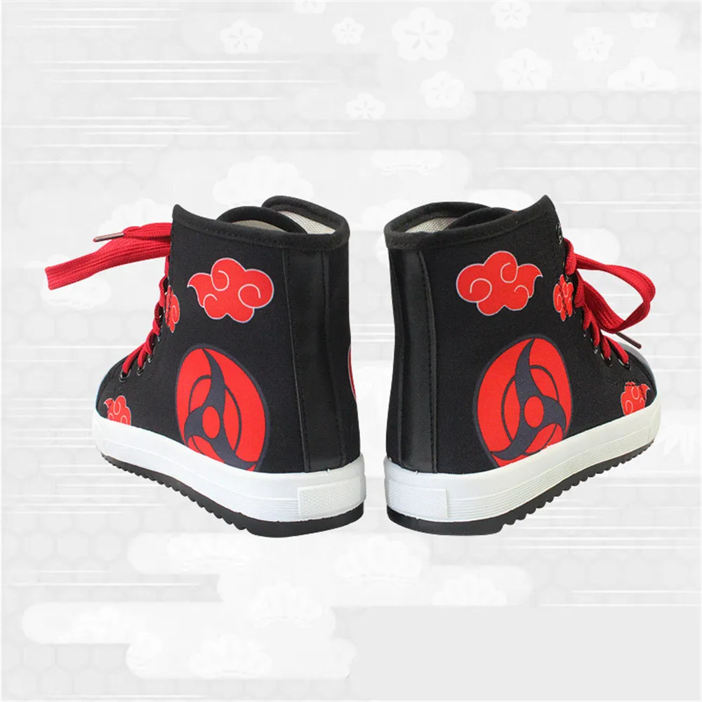 Высококачественные парусиновые ботинки для косплея Наруто Учиха Итачи обувь