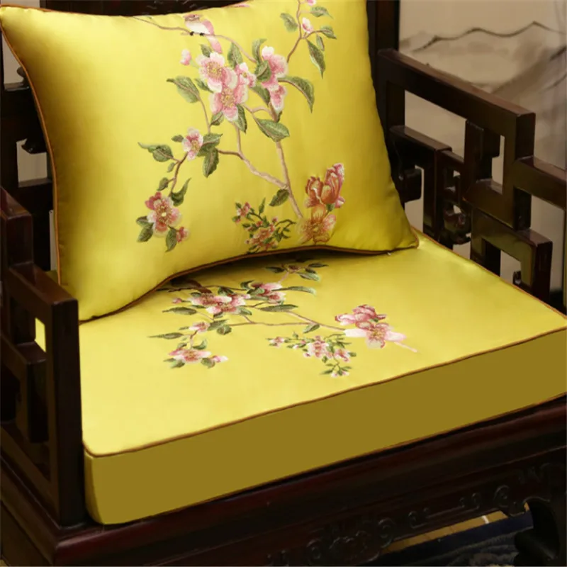 Бесплатная доставка в китайском стиле с милыми цветами подушка внутренним