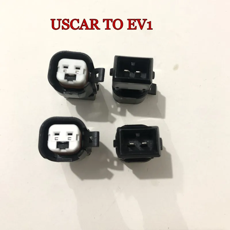 Фото Комплект из 4 адаптеров Uscar-EV1 (EV1-EV6, EV14) для топливных форсунок Bosch LS1, LS2, LS3 №1