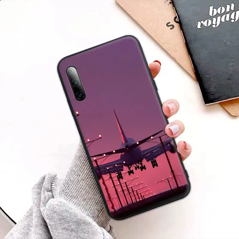 

Aircraft Airplane Fly Travel Cloud Sky Mobile Phone Cover Case For Xiaomi Mi 6 A2 8 10 Lite 9 Se 9t Pro A1 Note 10 Lite