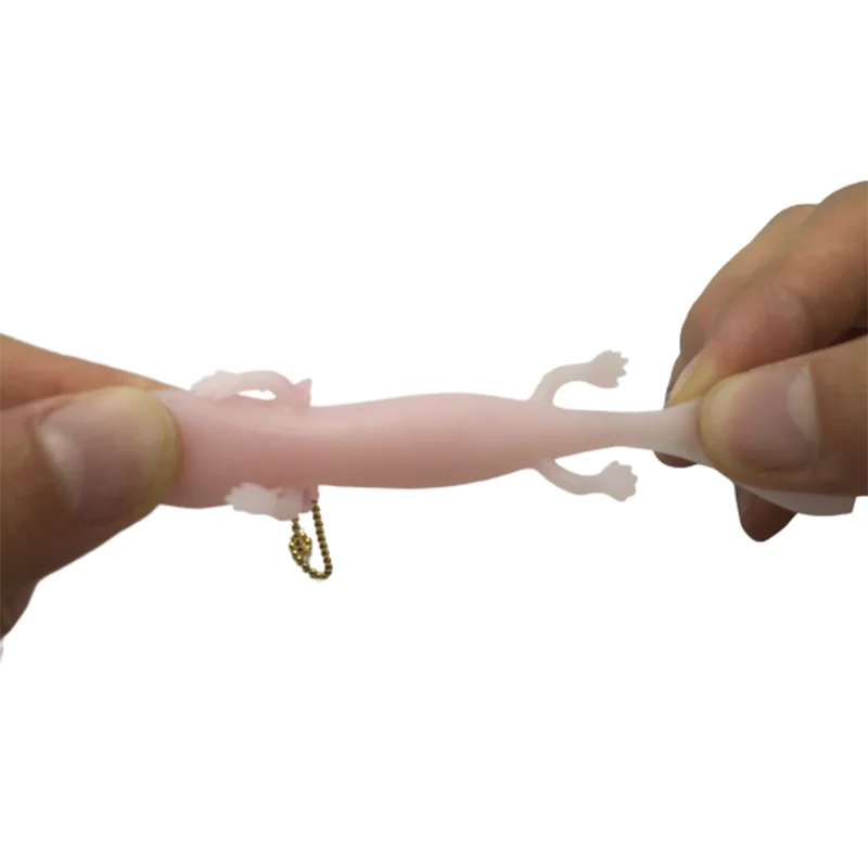 Забавный брелок антистресс сжимаемая рыба гигантская саламанда игрушка для