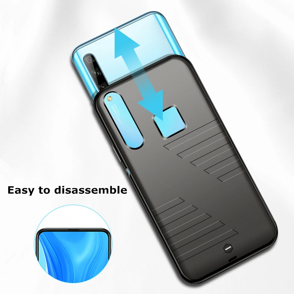 Внешнее зарядное устройство NTSPACE 6800 мАч чехлы для Huawei Y9 Prime 2019 чехол батареи