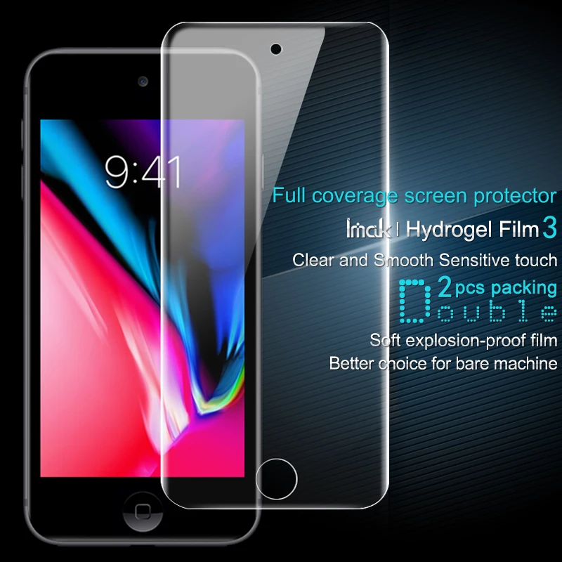 Для Apple iPod Touch 7 Экран защитная пленка IMAK гидрогель III Передняя и задняя сторона 0 15