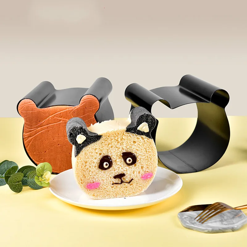 

Bread Mold Baking Bear Toast Box Metal Non Stick Heat Resistant Bread Mold Dessert Cake Moule Patisserie Pastry Tools ED50MJ