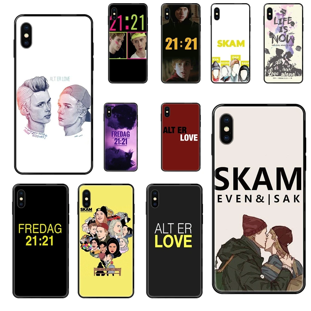 Чехол для телефона норвежский Skam Isak и Even 21 из мягкого ТПУ Galaxy Note 4 8 9 10 20 Plus Pro J6 J600 J7