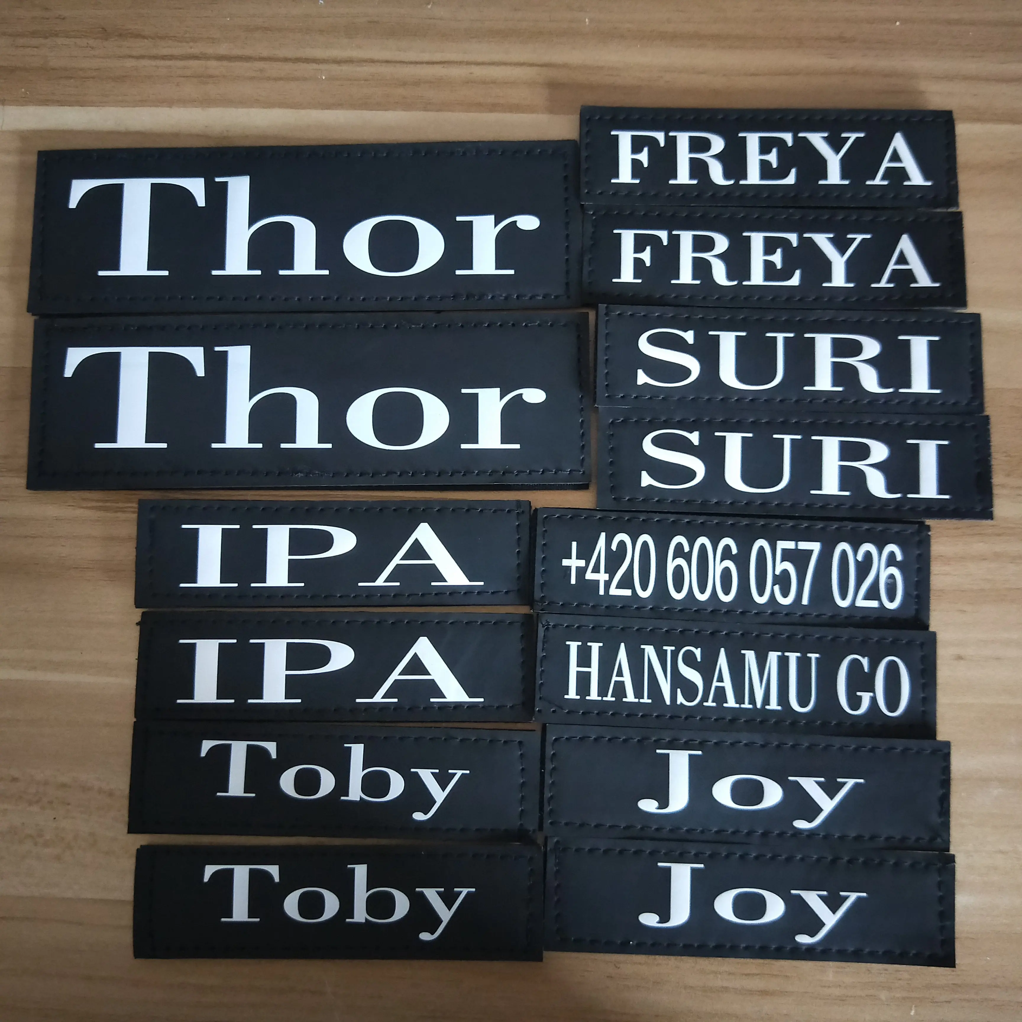 Яркая табличка с именем собаки ярлыки на заказ светоотражающая светящиеся