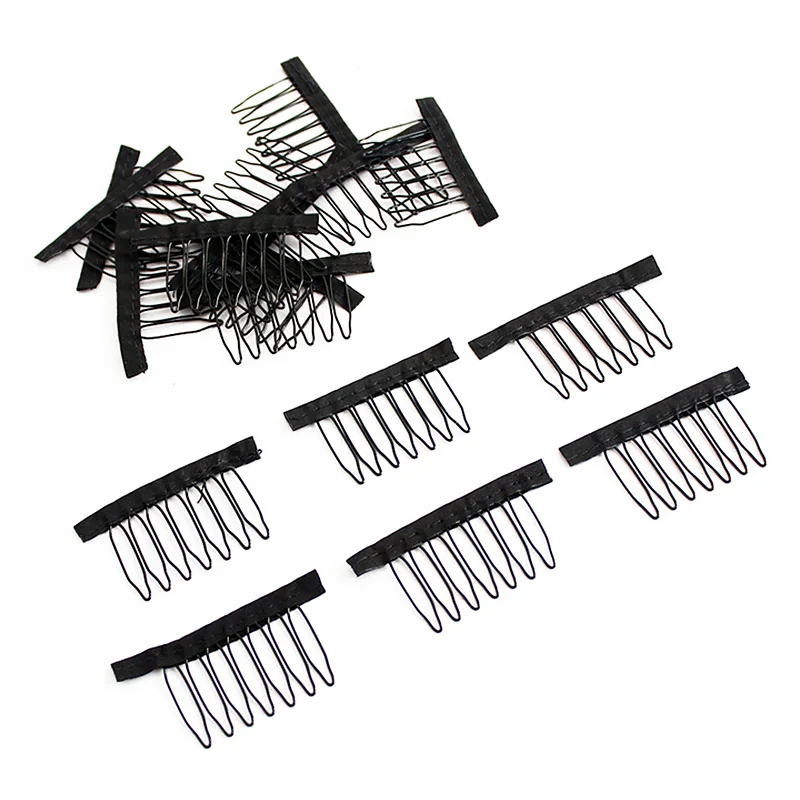 Парик из нержавеющей стали гребни для париков колпачки поставка с фабрики зажимы