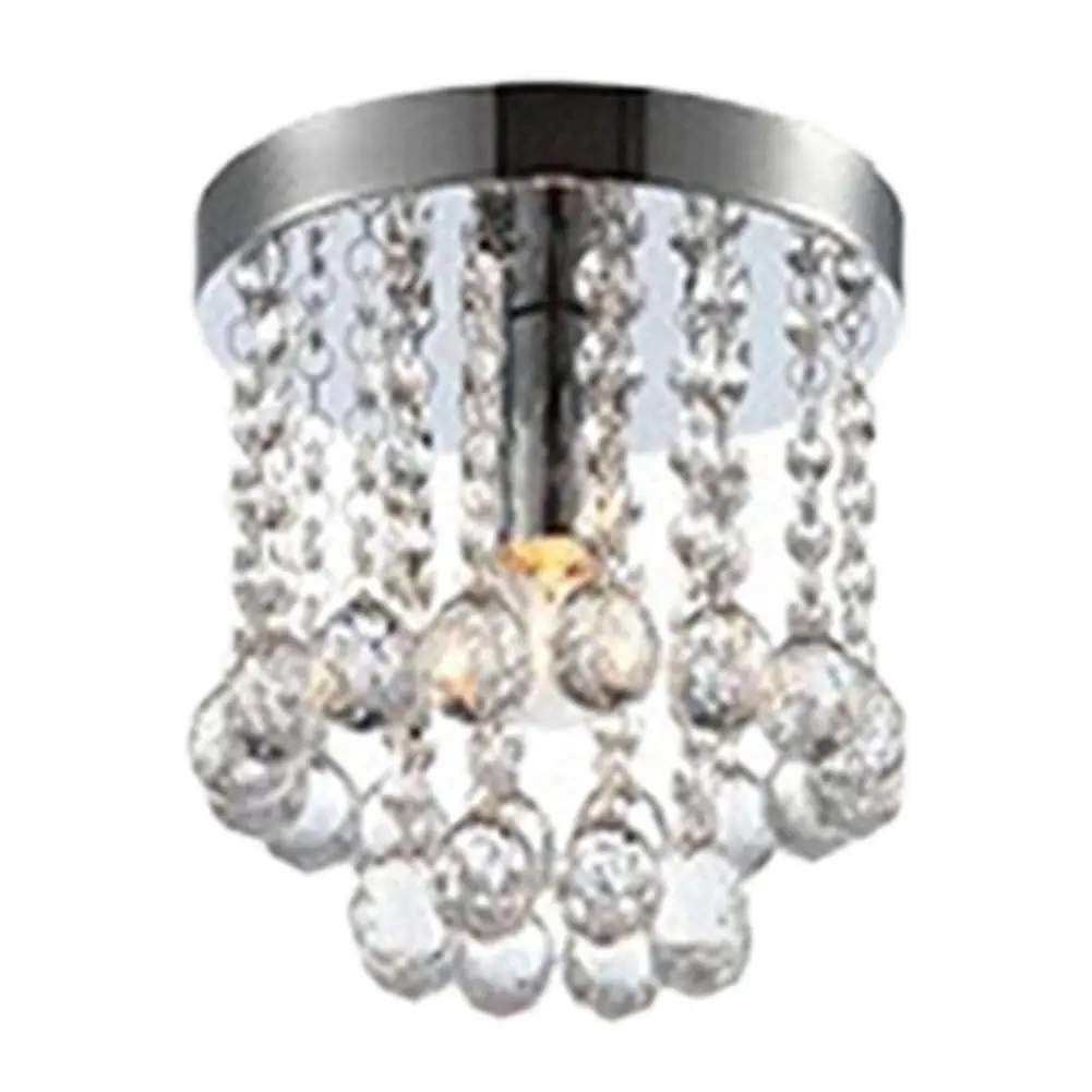 Современный светодиодный потолочный светильник хрустальные капельки