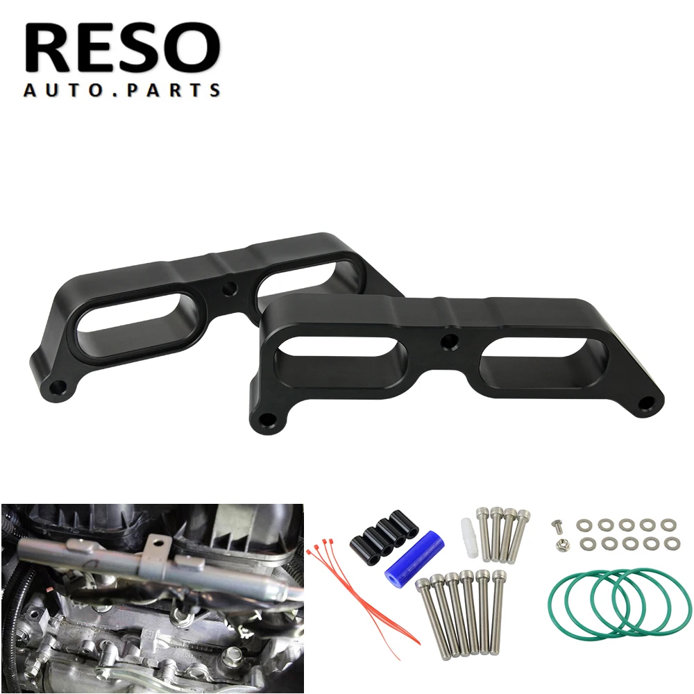 

Black Billet Aluminum Intake Manifold Spacer Billet Power Block For Subaru BRZ 13 - 17 For Toyota 86