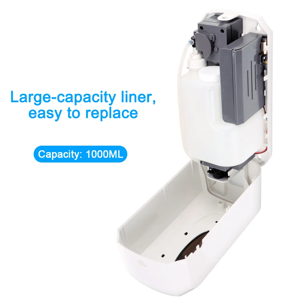 1000 мл настенный автоматический датчик Дезинфекция машина спиртовой туман спрей