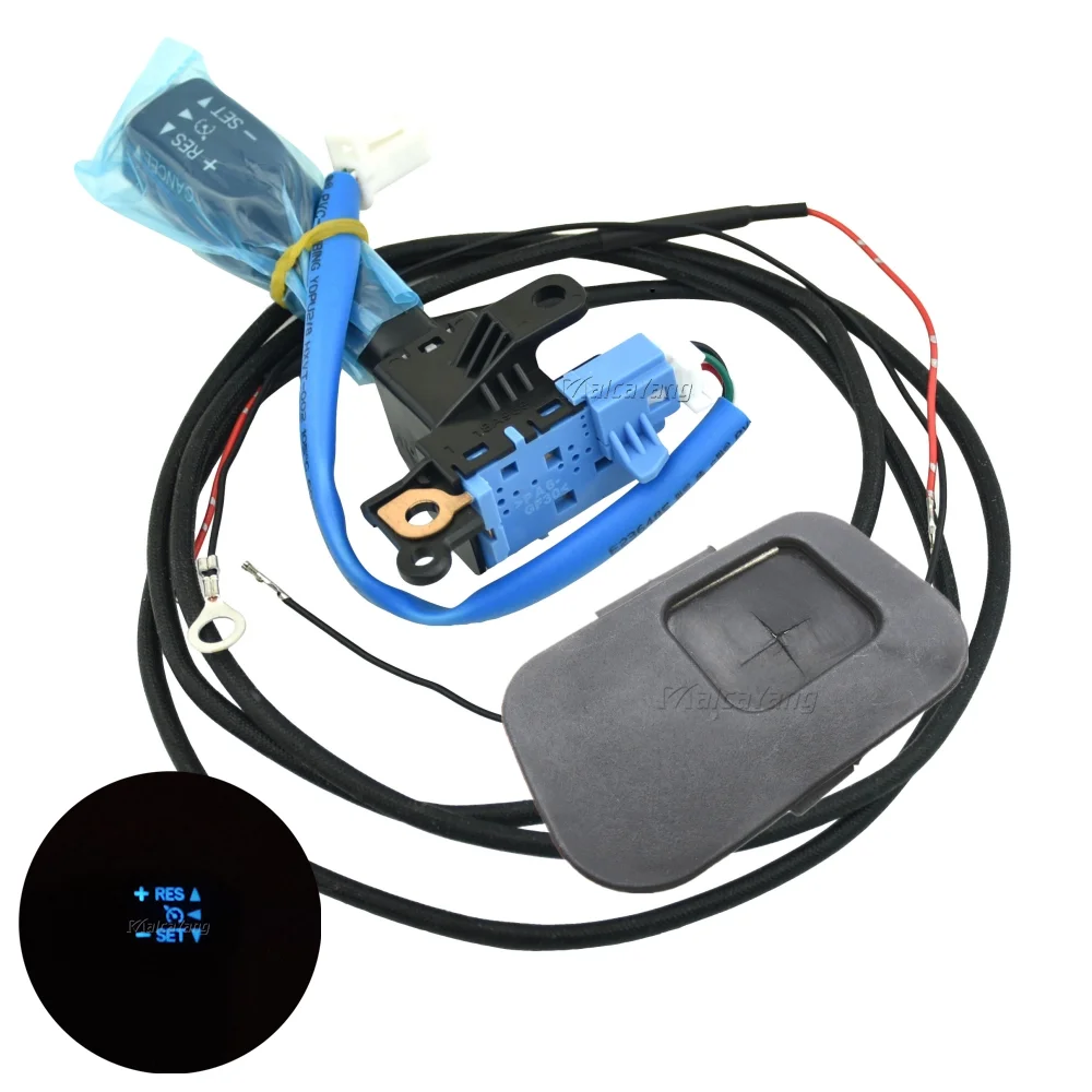 

Переключатель круиз-контроля с комплектом освещения для Toyota Corolla 2007-2014, 84632-34011, 84632-34017, 45186-02080-C0, 45186-12020-A1