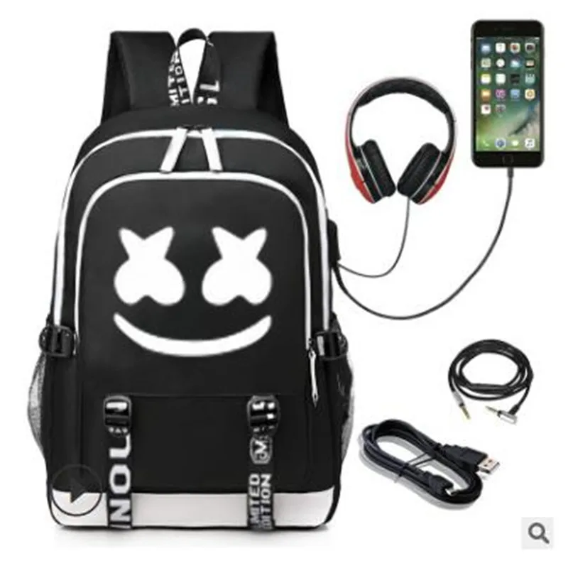 Игровой детский рюкзак Leon с Usb зарядкой школьный ранец для студентов сумка