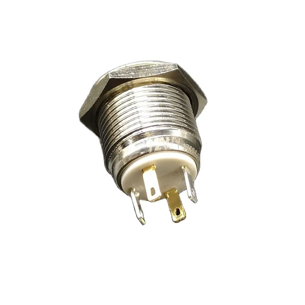 Акция! Кольцо светодиодное из нержавеющей стали 16 мм 12 В |